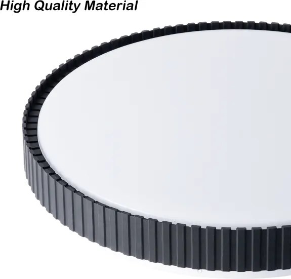 Brilagi - LED dimmelhető mennyezeti lámpa CORVO LED/72W/230V 3000-6000K fekete átm. 50 cm+távirányító
