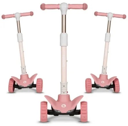 Lionelo - Gyermek roller TIMMY rózsaszín