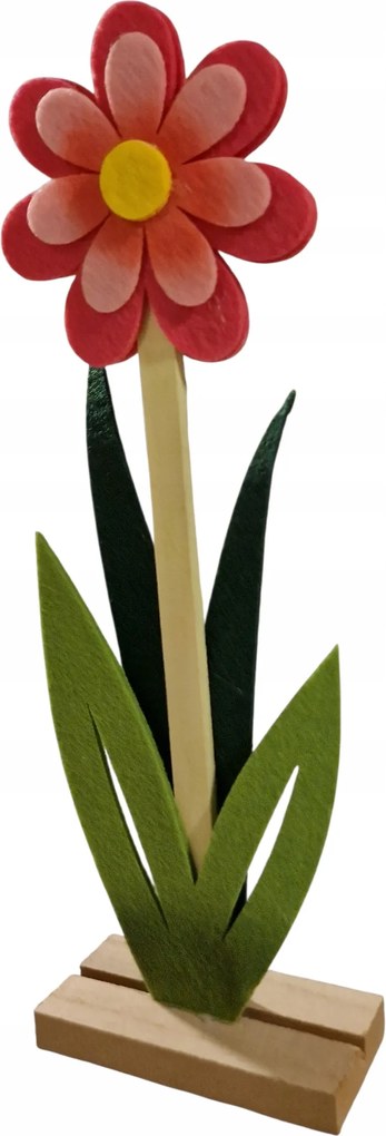 Húsvéti figura Filc virágok Karácsonyi dekoráció 1 db