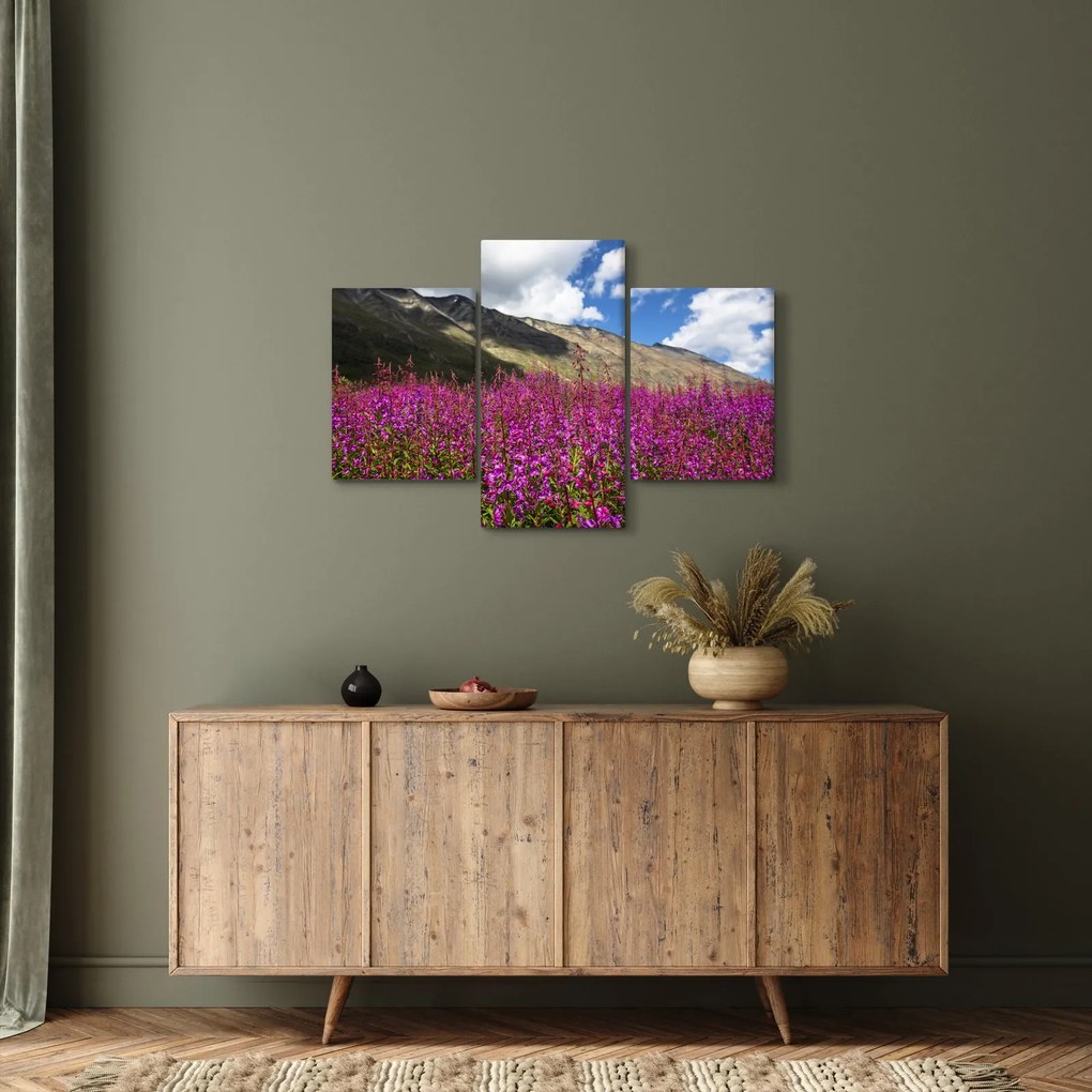 Hegyi rét tája (90x60 cm)