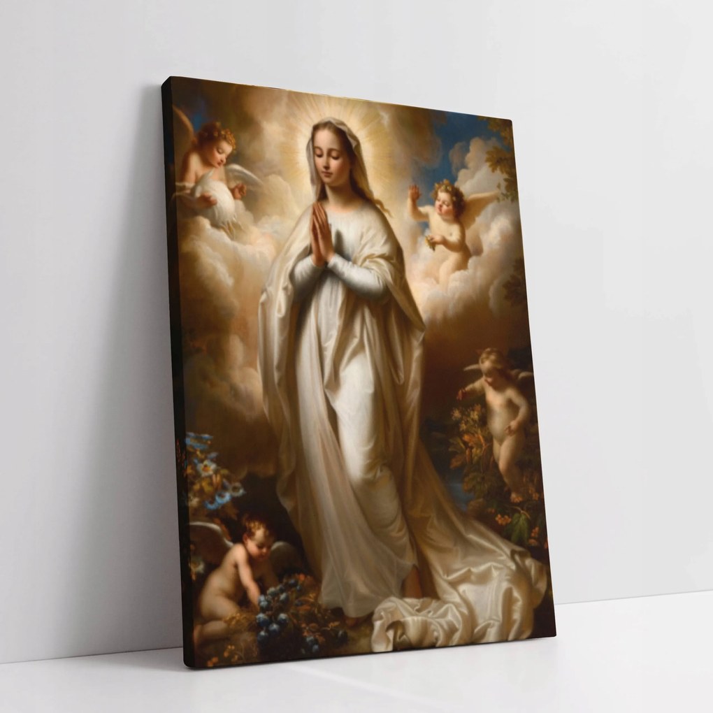 Vászonkép Szeplőtelen Szűz Mária otthon nappali szoba 30x40