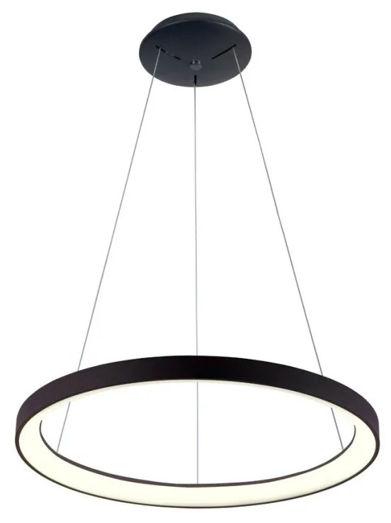 ITALUX 5902854538409 VICO Modern Led Függesztett Lámpa Fehér, Fekete LED IP20