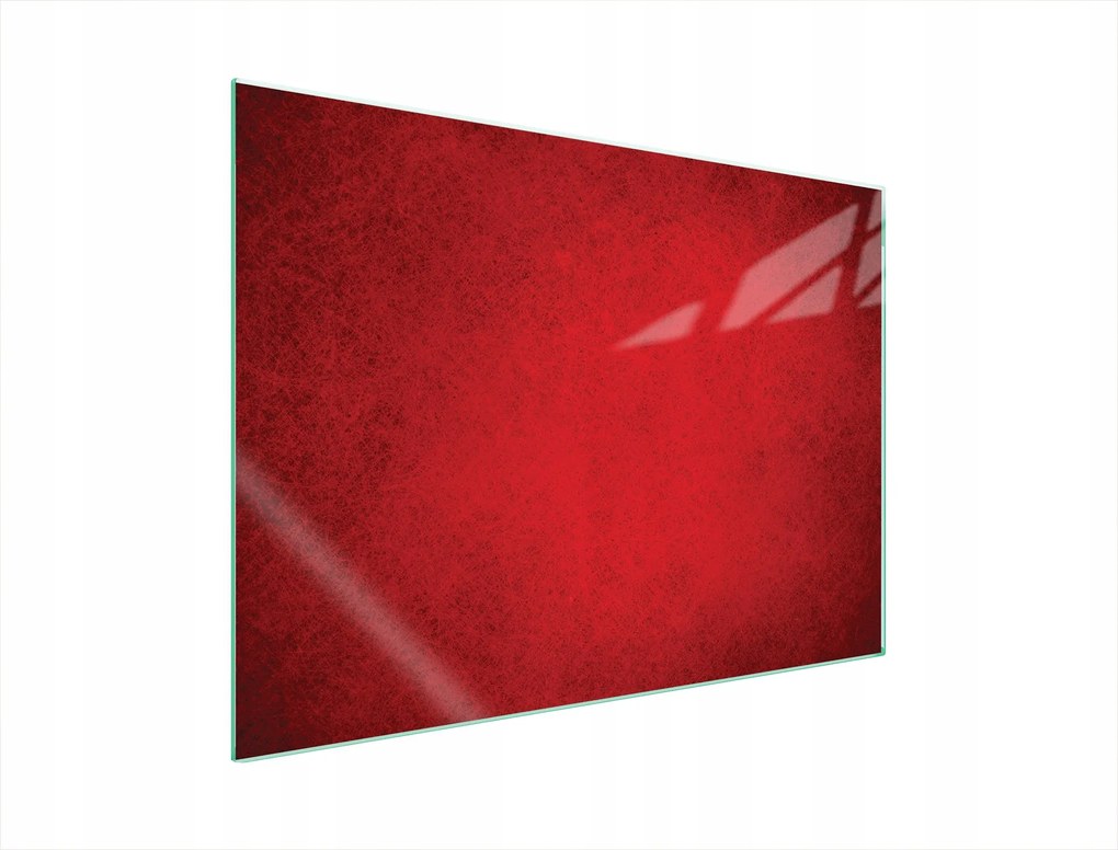 Üveg Tűzhelyvédő Főzőlap 70x52 Piros Edzett Üveg