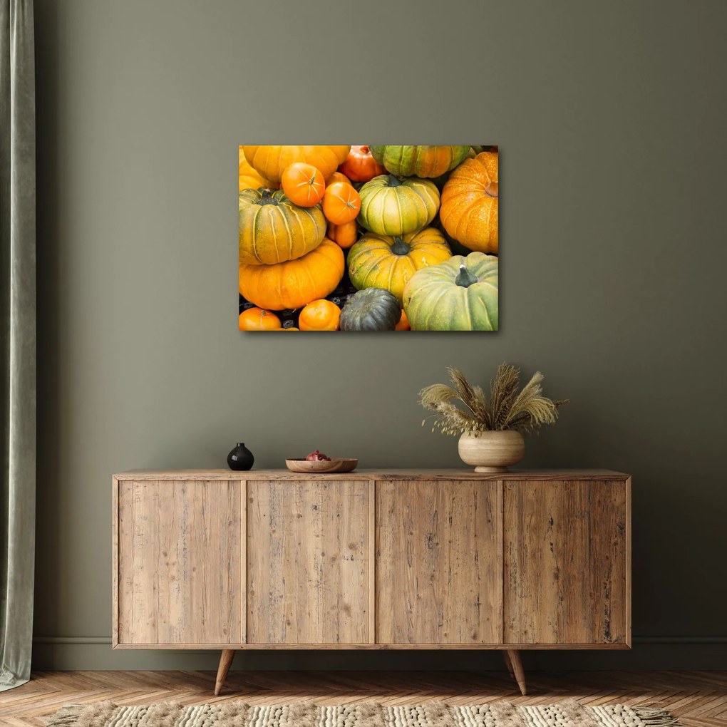 Kép - Őszi sütőtök (70x50 cm)