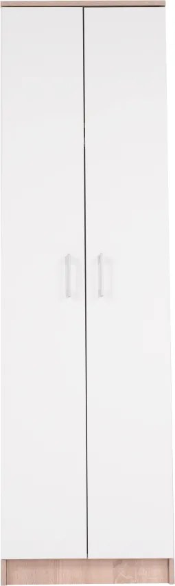 Előszobafal, sonoma tölgy/fehér, ASTER