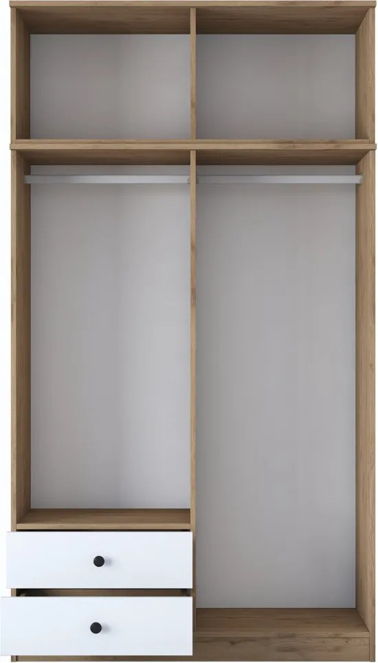 Gardróbszekrény, 120 cm – BA121