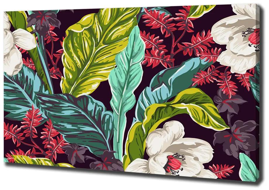 Fali vászonkép Trópusi virágok pl-oc-100x70-f-90768979