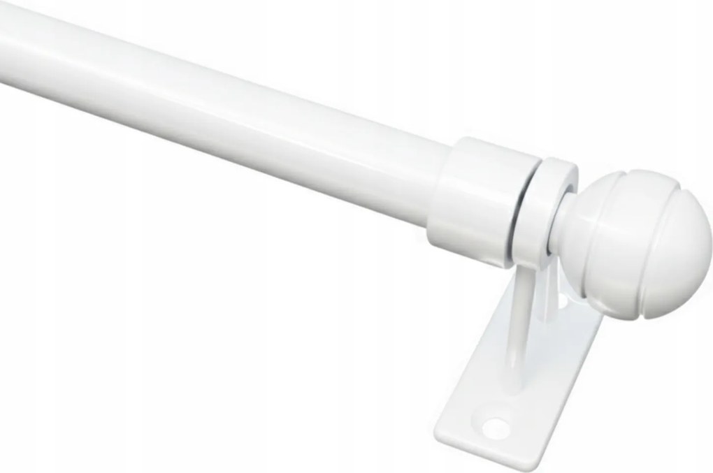 Mini teleszkópos függönykarnis 120 200 Fehér Davi