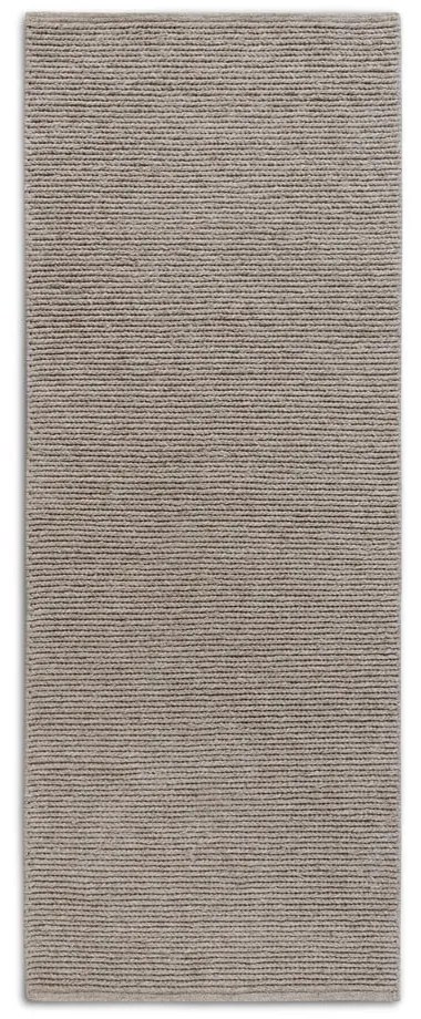 Világosbarna kézi szövésű gyapjú futószőnyeg 80x200 cm Francois – Villeroy&amp;Boch