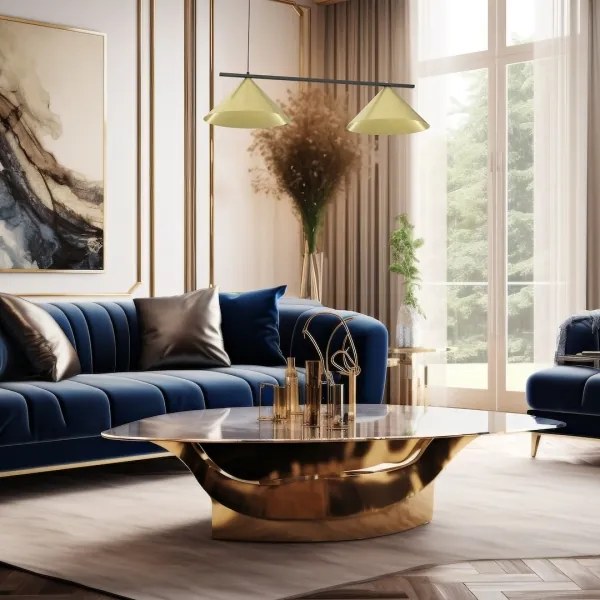 Kábelre szerelt csillár CAPITAL 2xGX53/15W/230V arany