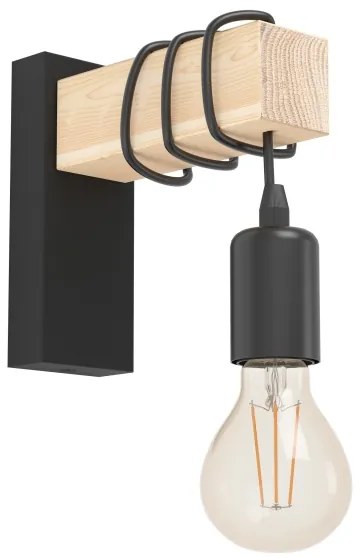 Eglo 32917 - Fali lámpa TOWNSHEND 1xE27/10W/230V