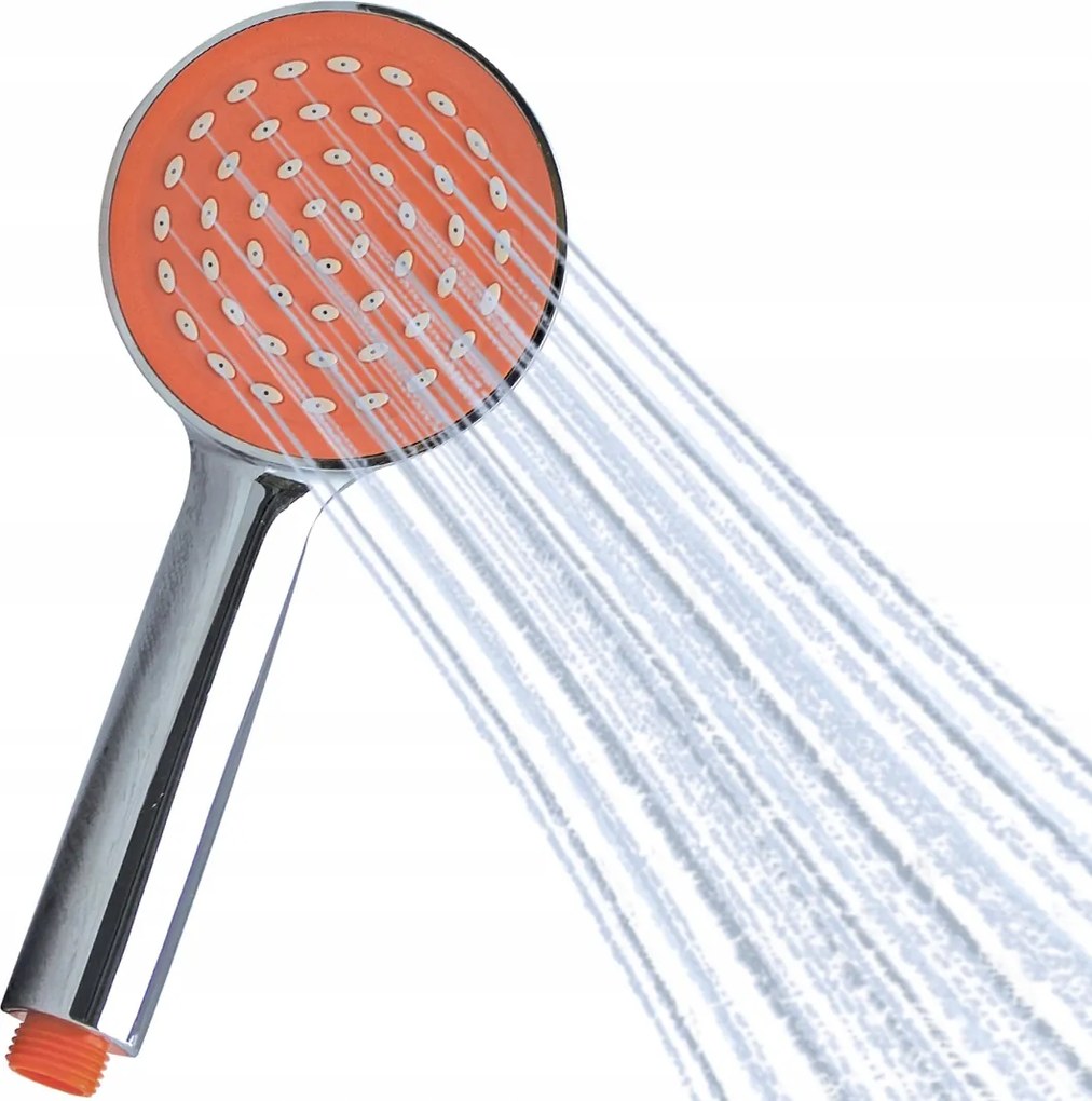 Zuhanyfej zuhany Narancs króm zuhanyfej