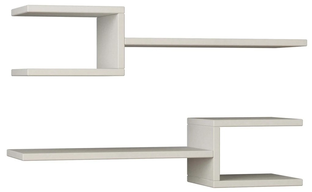 Fali polc Fork - White