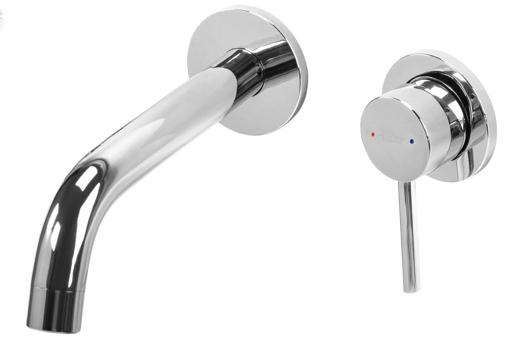 Falra szerelhető csaptelep Rea OWEN Chrome + BOX