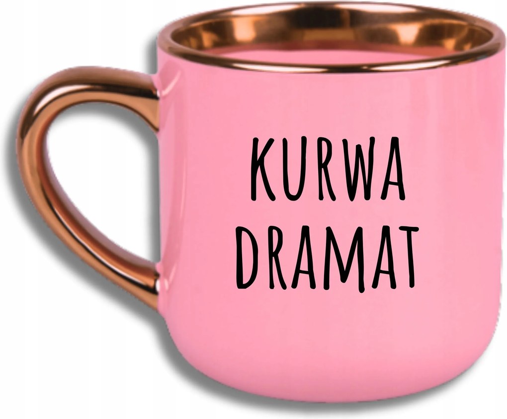 Bögre Rózsaszín Elegáns Nagy Vicces Ajándék Dráma