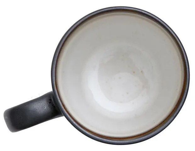 Fekete kerámia bögre szett 4 db-os 300 ml Gastro Black/Mix – Bitz