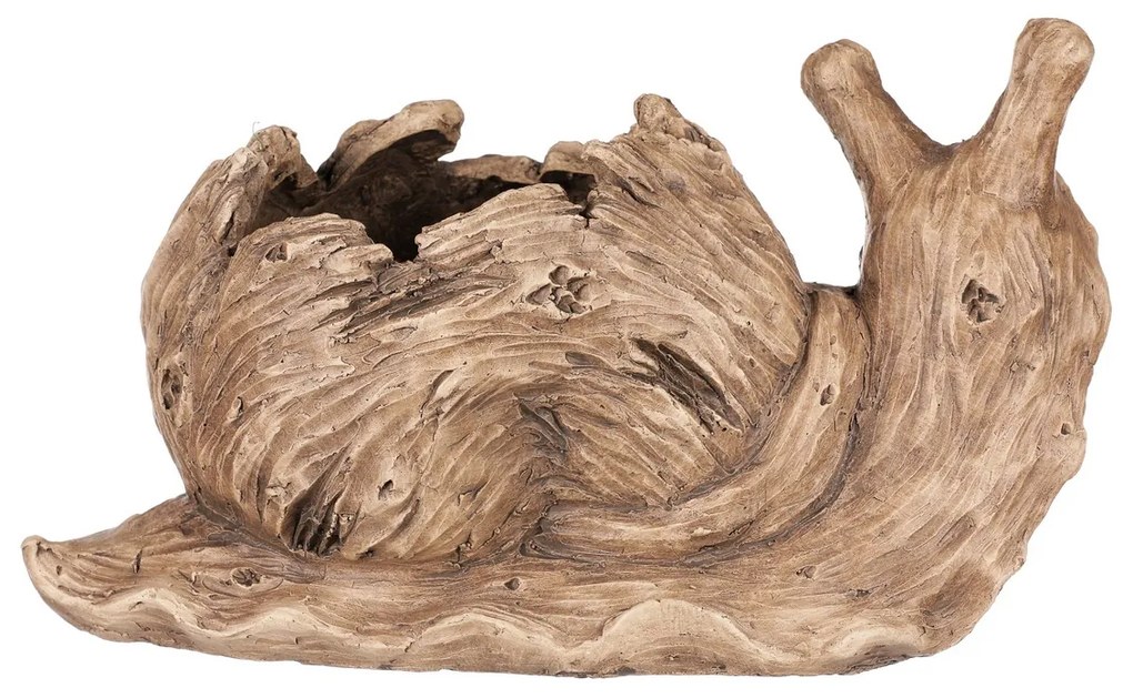 Csiga virágtartó, 39 x 23 x 22 cm, Mgo