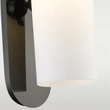 Cosmolight modern skandináv fali lámpa seoul fekete krém cosw01773bk