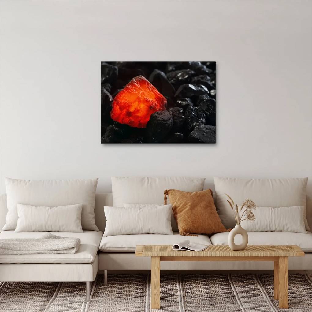 Kép - Izzó ásvány (70x50 cm)