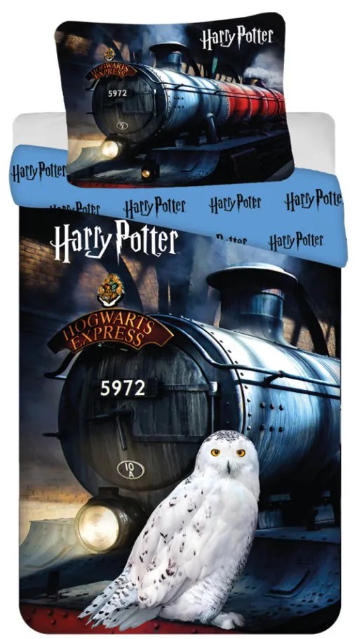 Harry Potter Hogwarts Express ágyneműhuzat 140×200cm, 70×90 cm