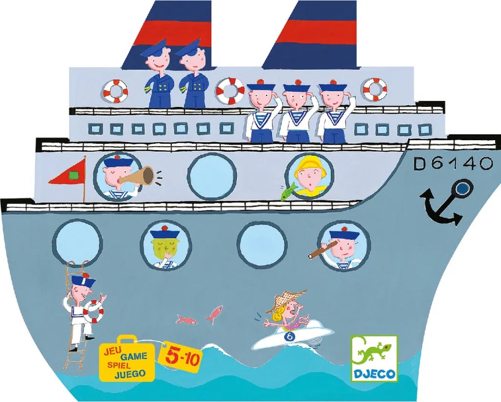 Társasjáték klasszikus - Torpedó - Naviplouf