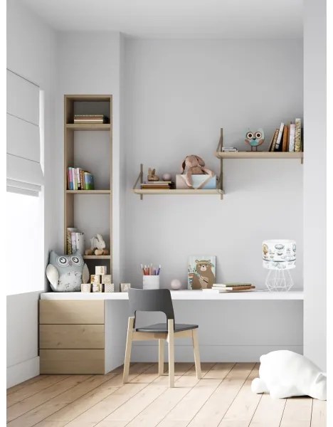 Gyereklámpa PIKKI 1xE27/60W/230V kék