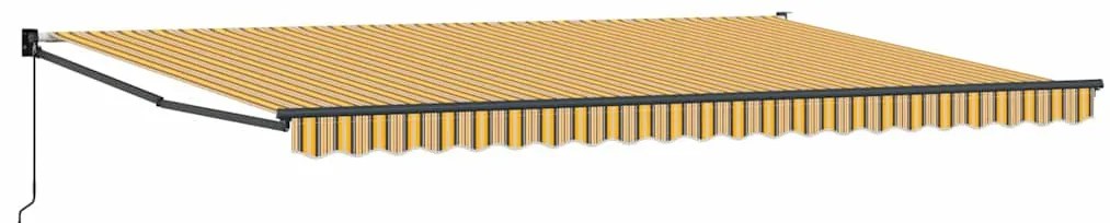 Behúzható napellenző Sokszínű 500x300 cm szövet