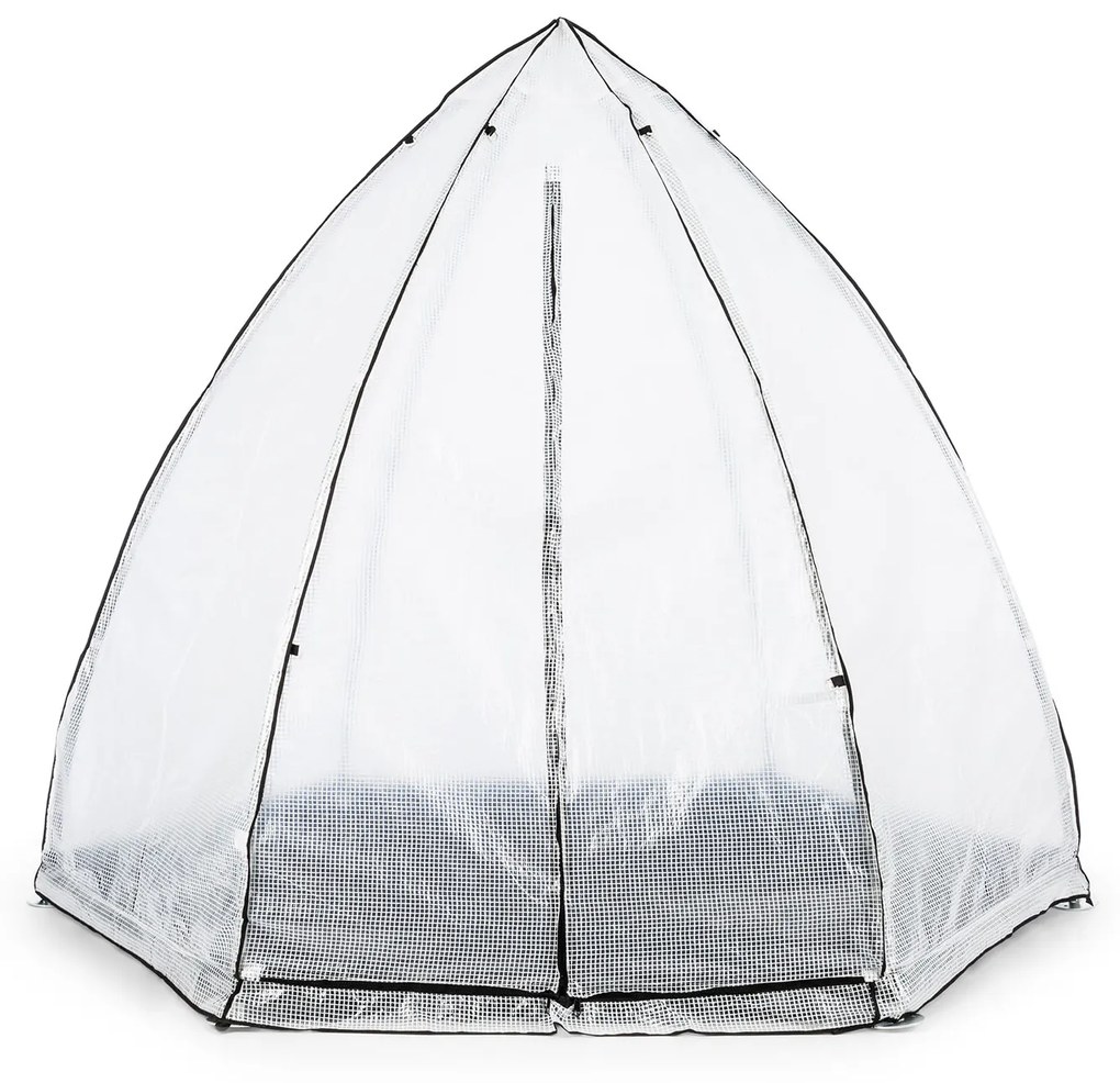 Greenshelter M fóliasátor, teleltető sátor, 240x200cm, acél csövek Ø25mm, PVC