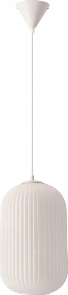 Cresto függőlámpa fehér 1x40W E27 lámpabúra fehér