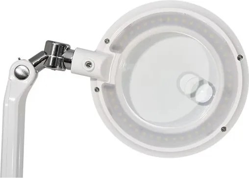 LED fényerőszabályozható asztali lámpa nagyítóval LED/7W/230V 6500K fehér