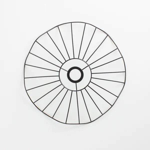 CURITIBA univerzális búra, Ø 40 cm, fekete