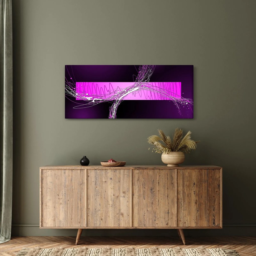 Absztrakt kép (120x50 cm)