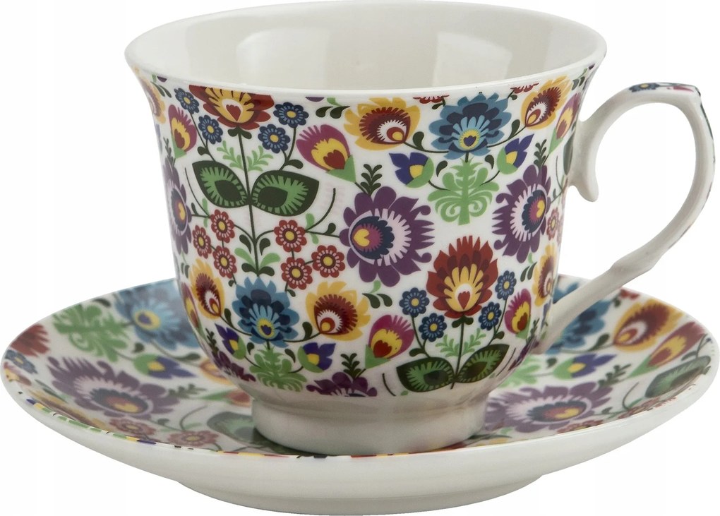 Porcelán csésze 250 ml csészealj