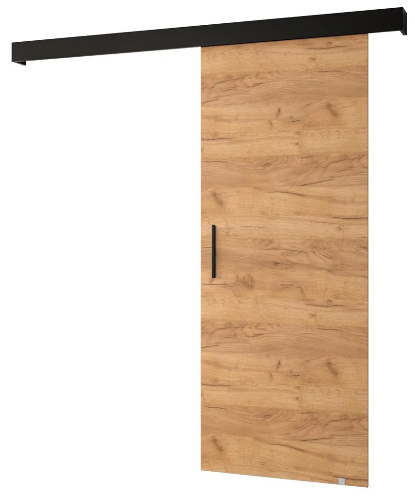Tolóajtó 70 cm Slavdro 1 (arany craft + matt fekete). 1108713