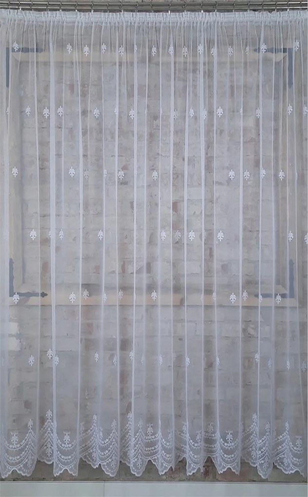 Kész függöny 400x160, görög hálós ,minta 2