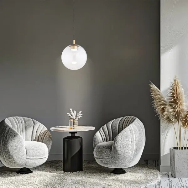 Argon 8828 - Csillár zsinóron SACRAMENTO 1xGX53/8W/230V átlátszó/arany