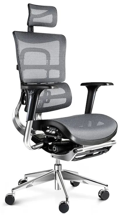 DIABLO V-MASTER ergonomikus irodai szék: fekete-szürke Diablochairs
