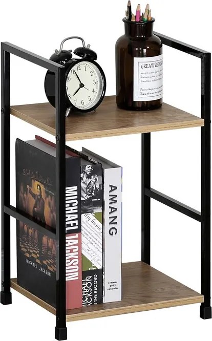 Könyvespolc Tölgy Színben GD-212