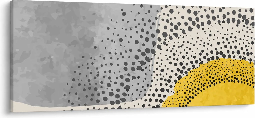 Kép - N⁰3 strand absztrakt festménye (120x50 cm)