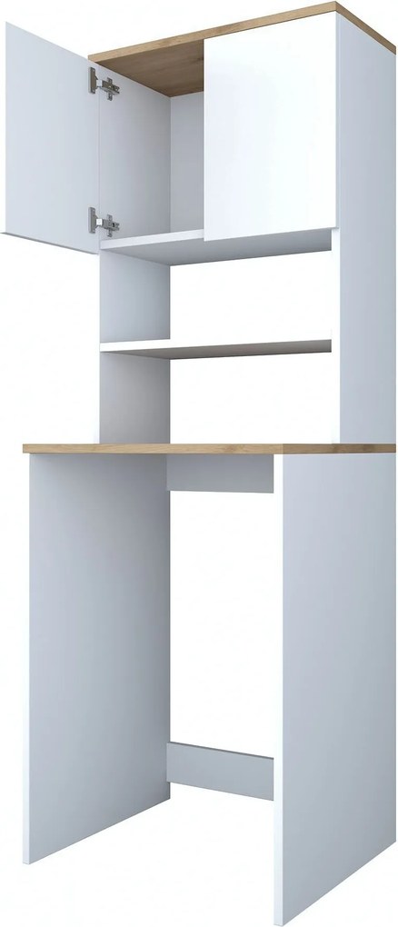 Mosógépszekrény kd101 - 1950 - diós