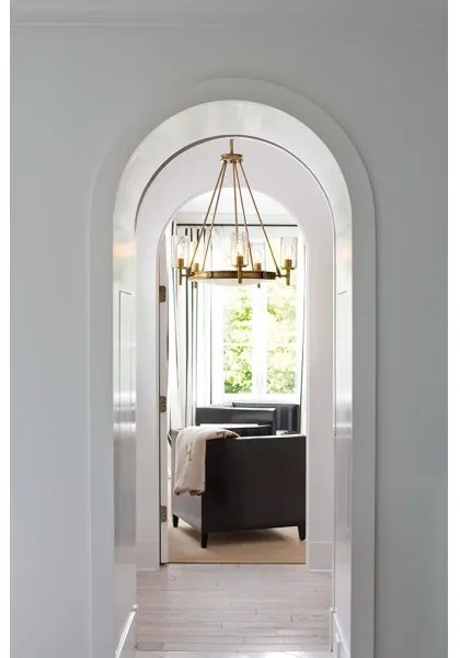 Elstead HK-COLLIER5 - Csillár láncon COLLIER 5xE27/100W/230V