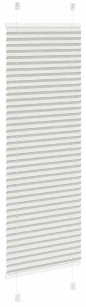 pliszírozott redőny világosszürke 50x100 cm szövetszélesség