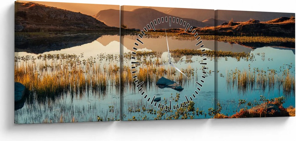 Kép - Lac Guichard (órával) (90x30 cm)