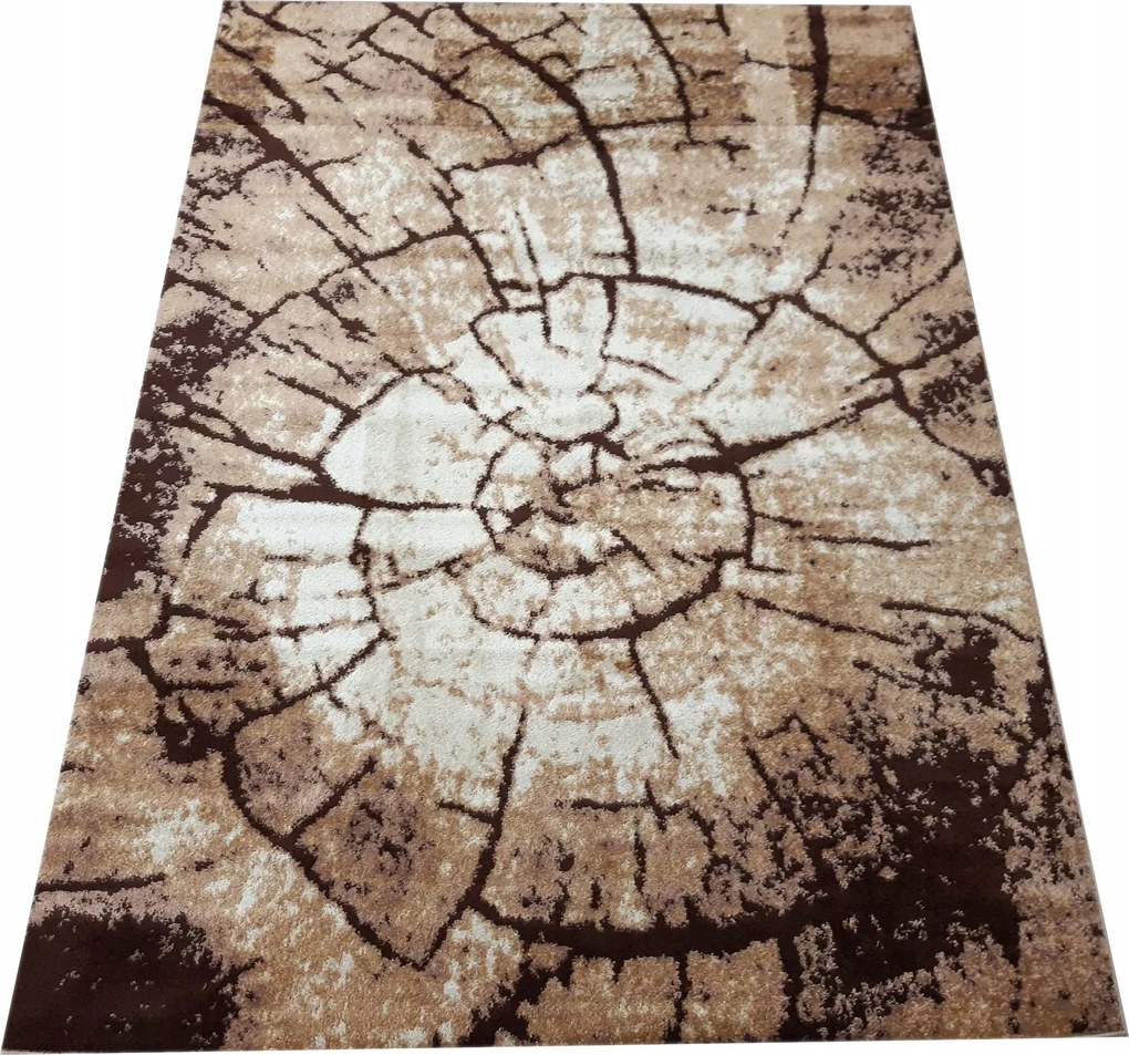 Szőnyeg bézs fatörzs szuper minőség 133x190 cm