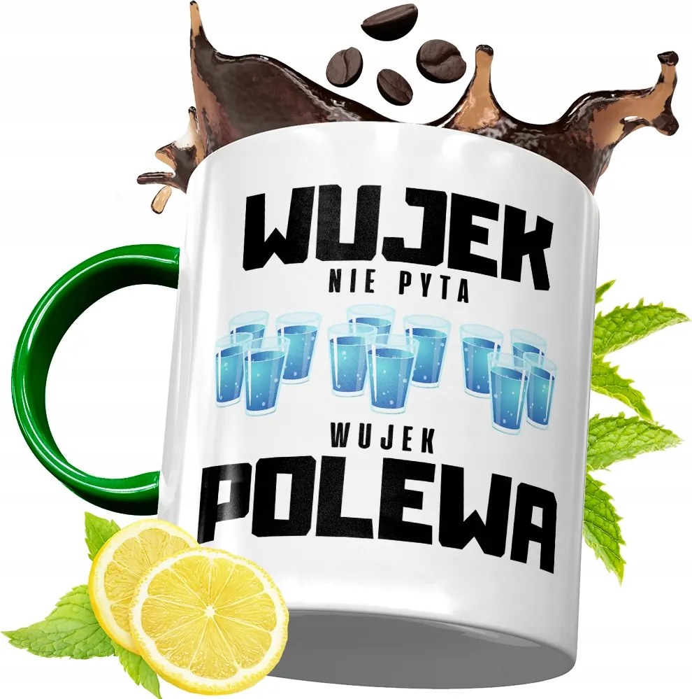 Zöld Bögre Nagybácsinak Tökéletes Ajándék fényképes nyomtatással