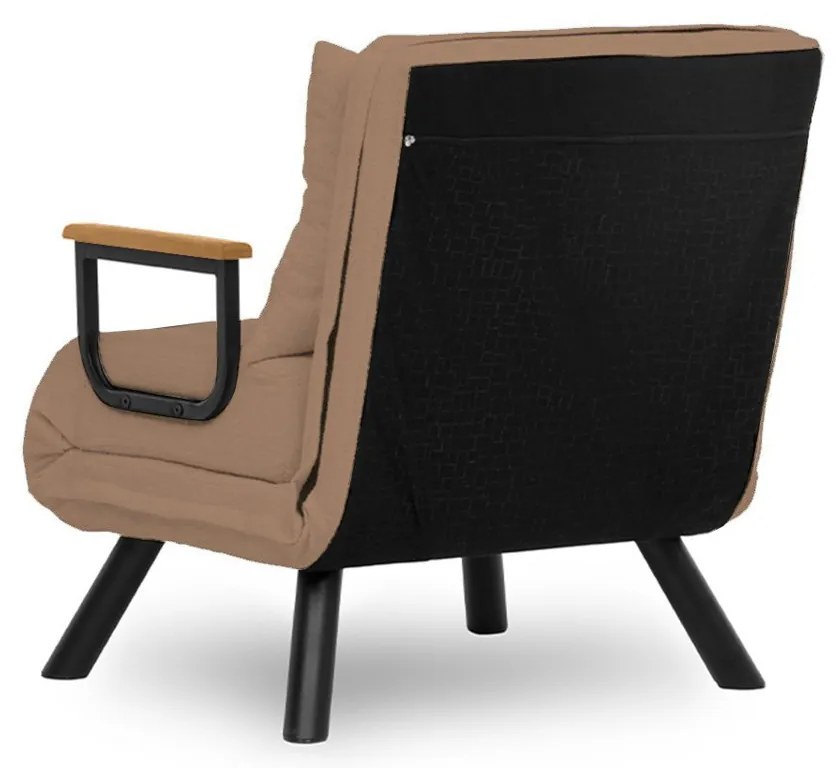 Sando Single Light Brown v2 fotel