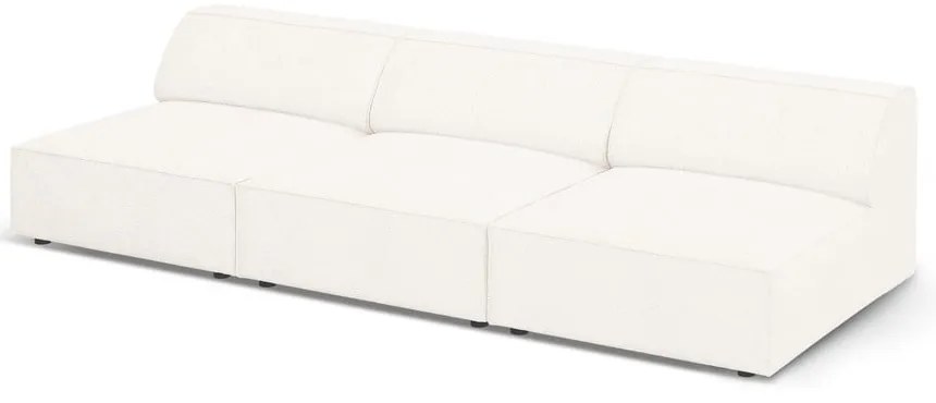 Krémszínű buklé kanapé 240 cm Jodie – Micadoni Home