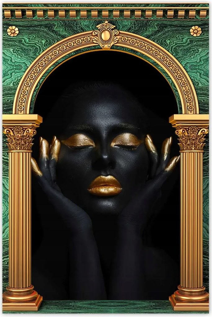 Poszterek 80x120 Arany meditáció