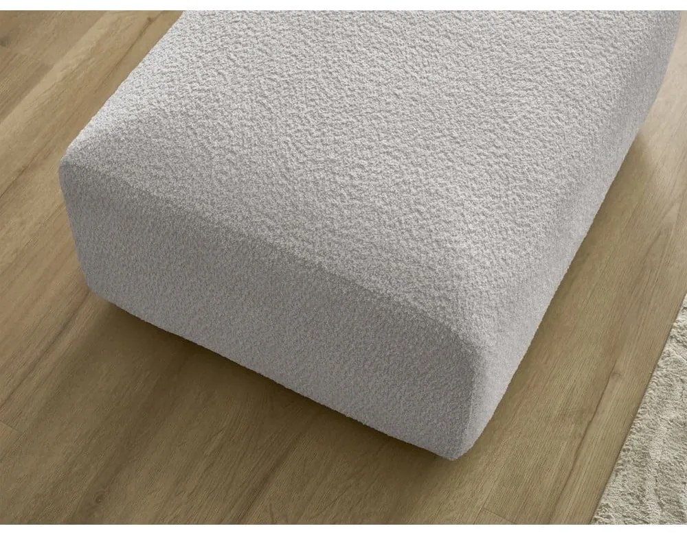 Világosszürke buklé lábtartó Tina – Bobochic Paris