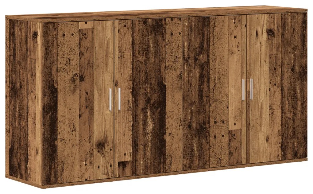 2 db oldalnézet régi fa 79x38x80 cm mérnöki fa